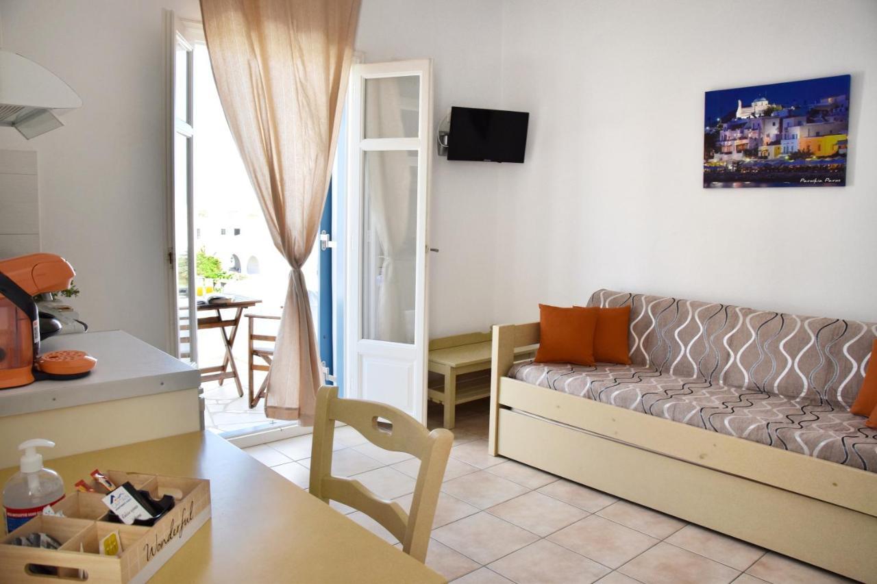 Captain Apartments Paros 纳乌萨 客房 照片