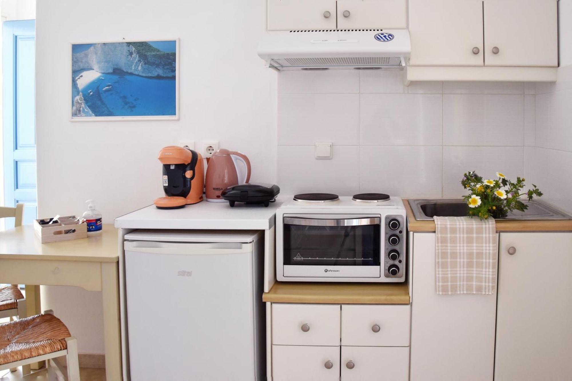 Captain Apartments Paros 纳乌萨 客房 照片